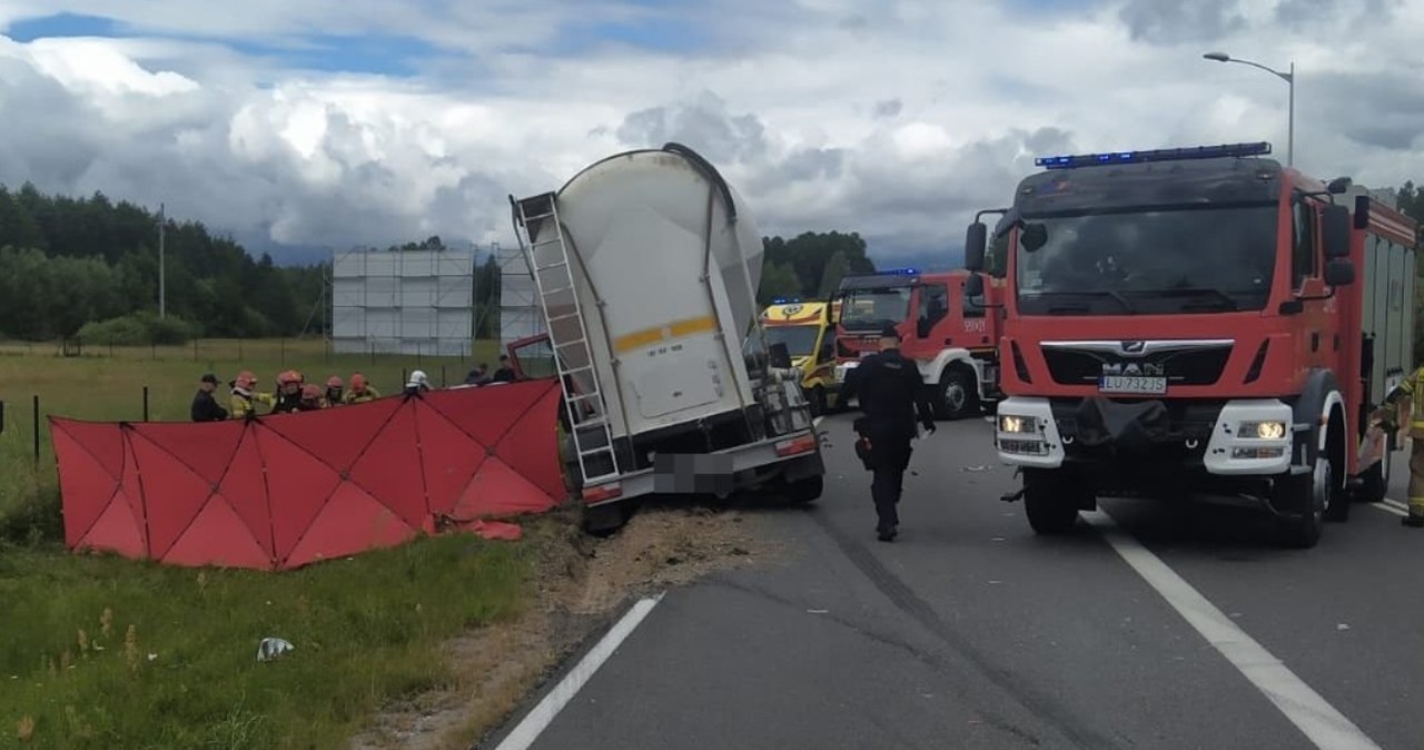 Tragiczny wypadek. Wszystko przez zignorowanie jednego znaku /Policja