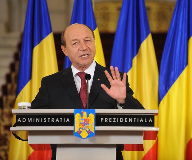 Traian Basescu, prezydent Rumunii /AFP