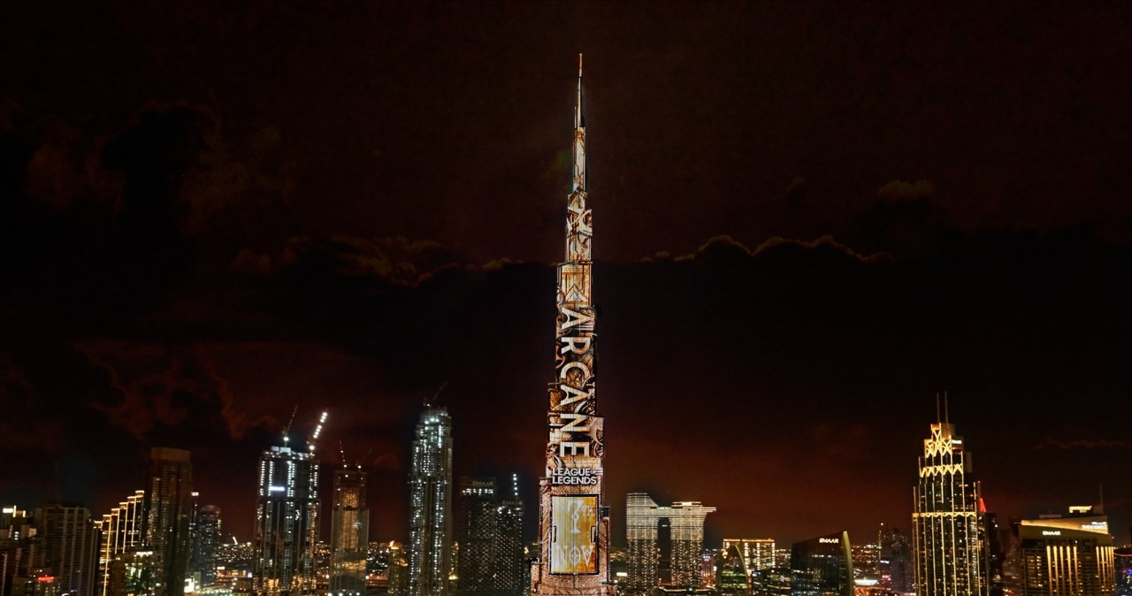 Trailer Arcane na Burj Khalifa /materiały prasowe