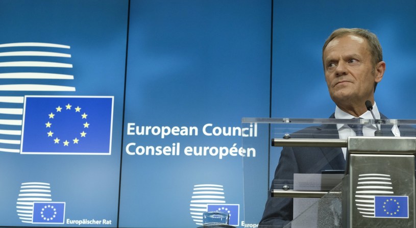 "Traktujemy tę sprawę bardzo poważnie" - powiedział szef Rady Europejskiej Donald Tusk /ARIS OIKONOMOU / POOL EPA-EFE /PAP/EPA