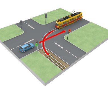 Tramwaj czy samochód? Kto pojedzie pierwszy?