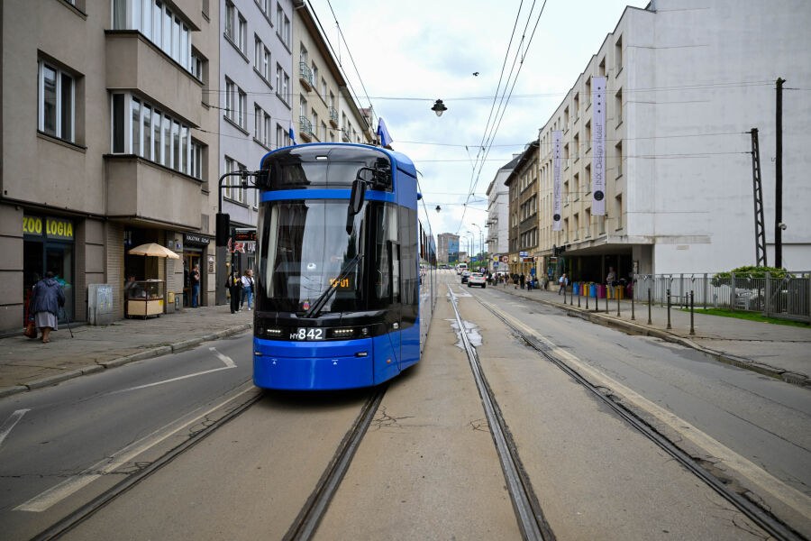 Tramwaje i autobusy wracają na ul. Starowiślną /Zarząd Dróg Miasta Krakowa /