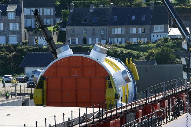 Transport odpadów radioaktywnych we Francji /AFP