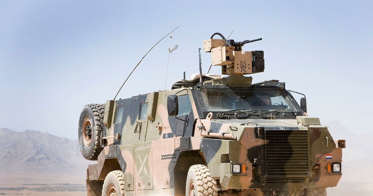 Transportet Bushmaster IMV holenderskiej armii /Ministerie van Defensie /Wikimedia