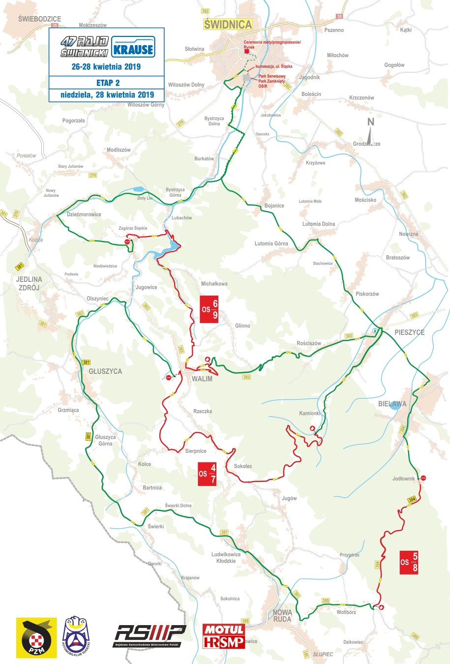 Trasa I etapu /Materiały prasowe
