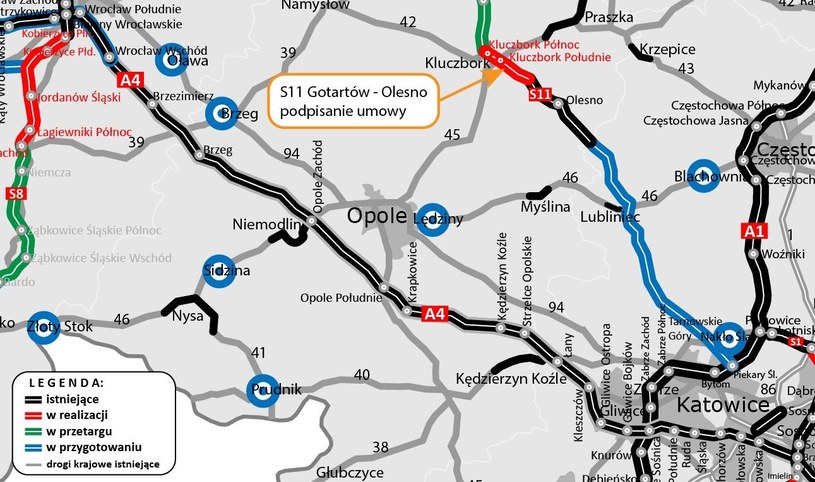 Trasa S11 połączy Śląsk z Kołobrzegiem /GDDKiA