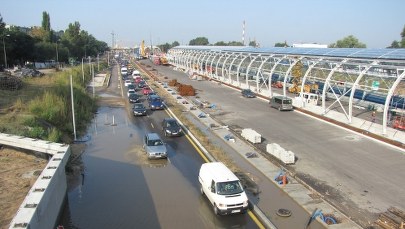 Trasa Toruńska pod wodą