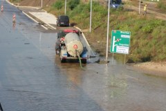 Trasa Toruńska pod wodą