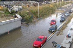 Trasa Toruńska pod wodą