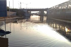 Trasa Toruńska pod wodą