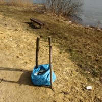 Prowizoryczne śmietniki nad Jeziorem Długim i w Lesie Miejskim w Olsztynie