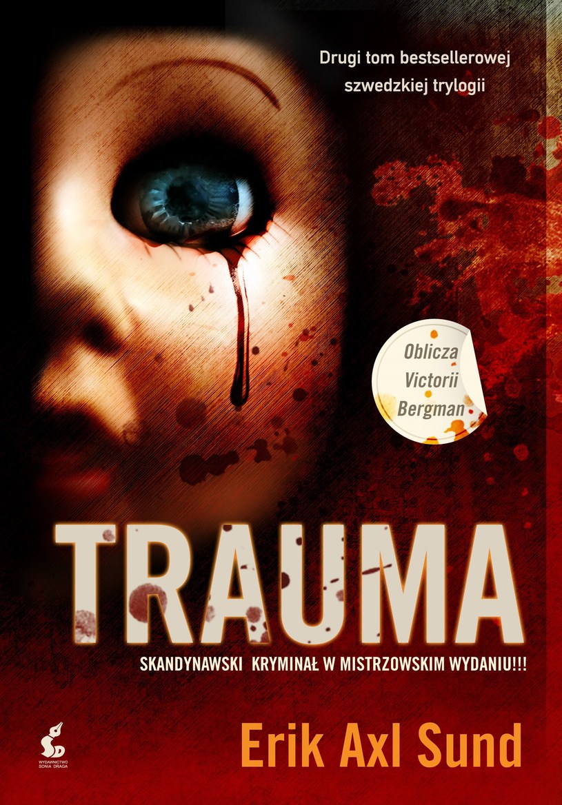 Trauma - okładka książki /materiały prasowe