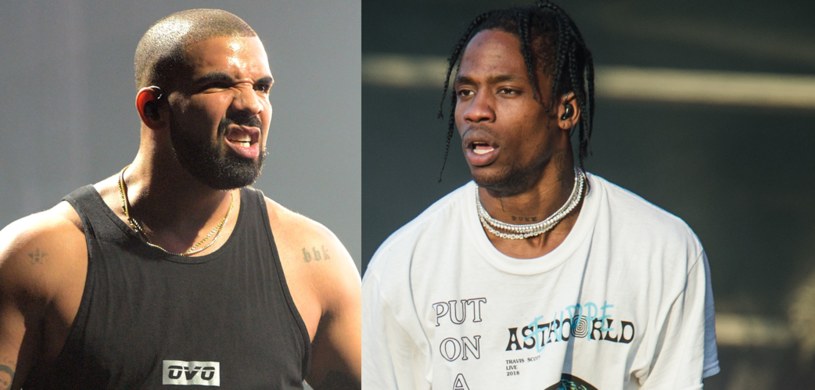 Travis Scott i Drake /Getty Images /Getty Images