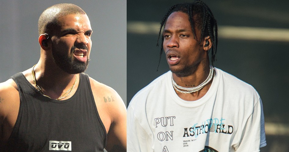 Travis Scott i Drake /Getty Images /Getty Images