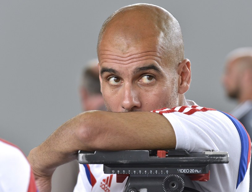 Trener Bayernu Monachium Pep Guardiola /AFP