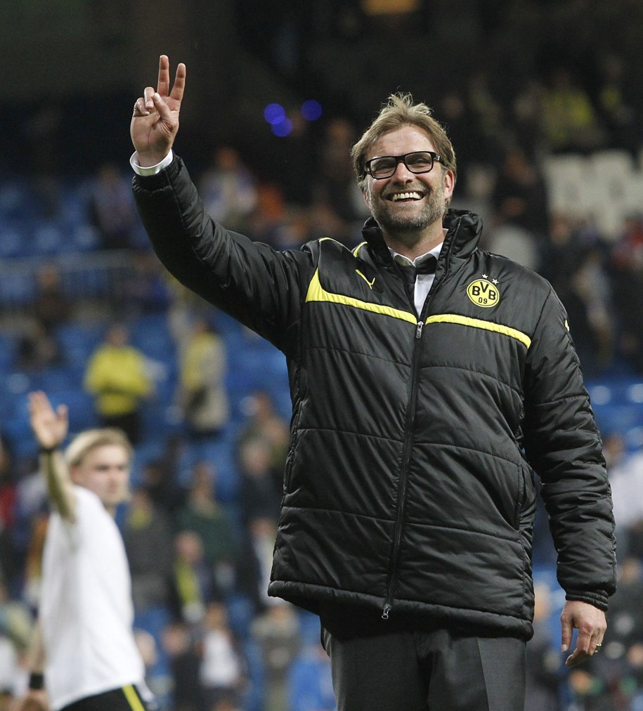 Trener Borussi Dortmund Jurgen Klopp /Alberto Martin /PAP/EPA