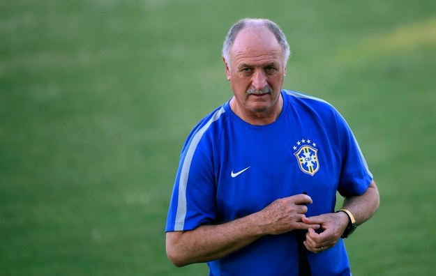 Trener Brazylijczyków Luiz Felipe Scolari /GEORGI LICOVSKI /PAP/EPA