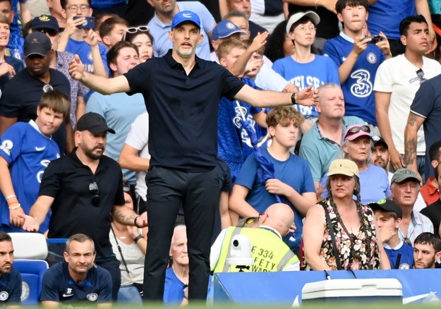 Trener Chelsea manager Thomas Tuchel /ANDY RAIN /PAP/EPA