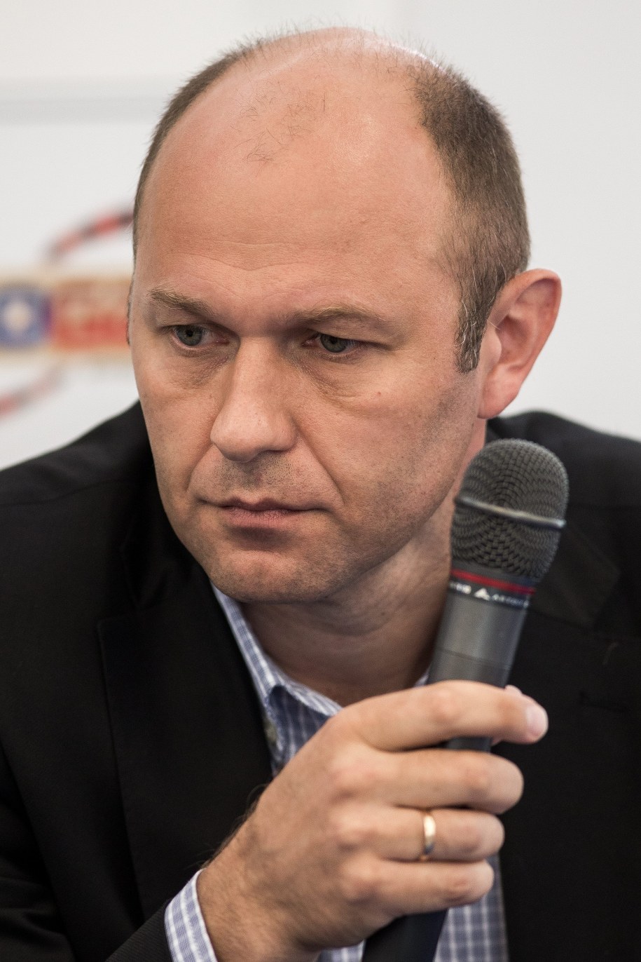 Trener Fiodor Łapin /Maciej Kulczyński /PAP