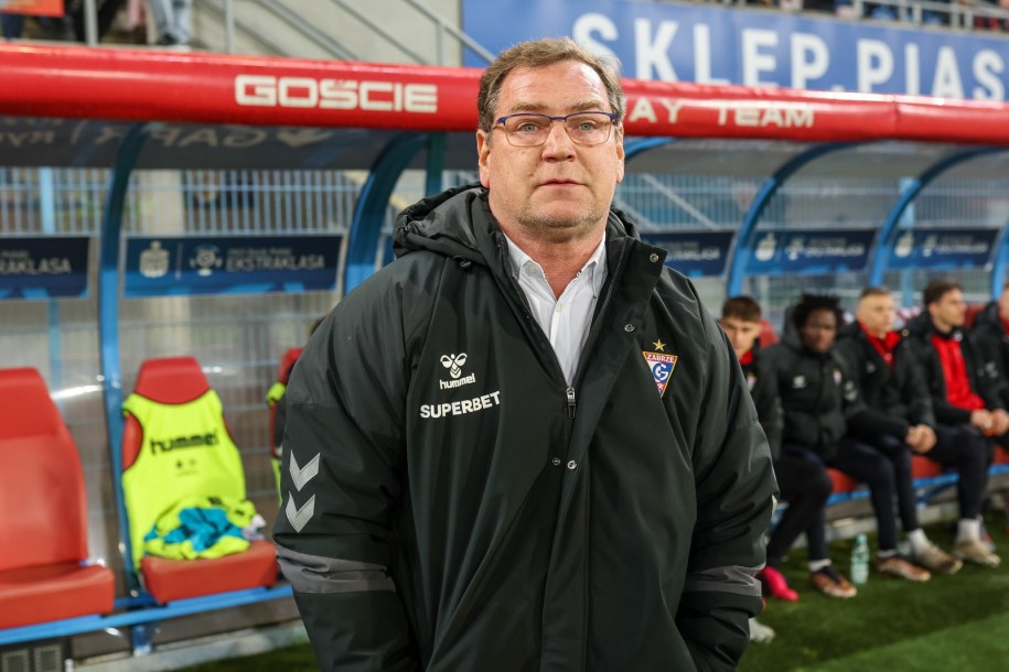 Trener Górnika Zabrze Jan Urban /Zbigniew Meissner /PAP