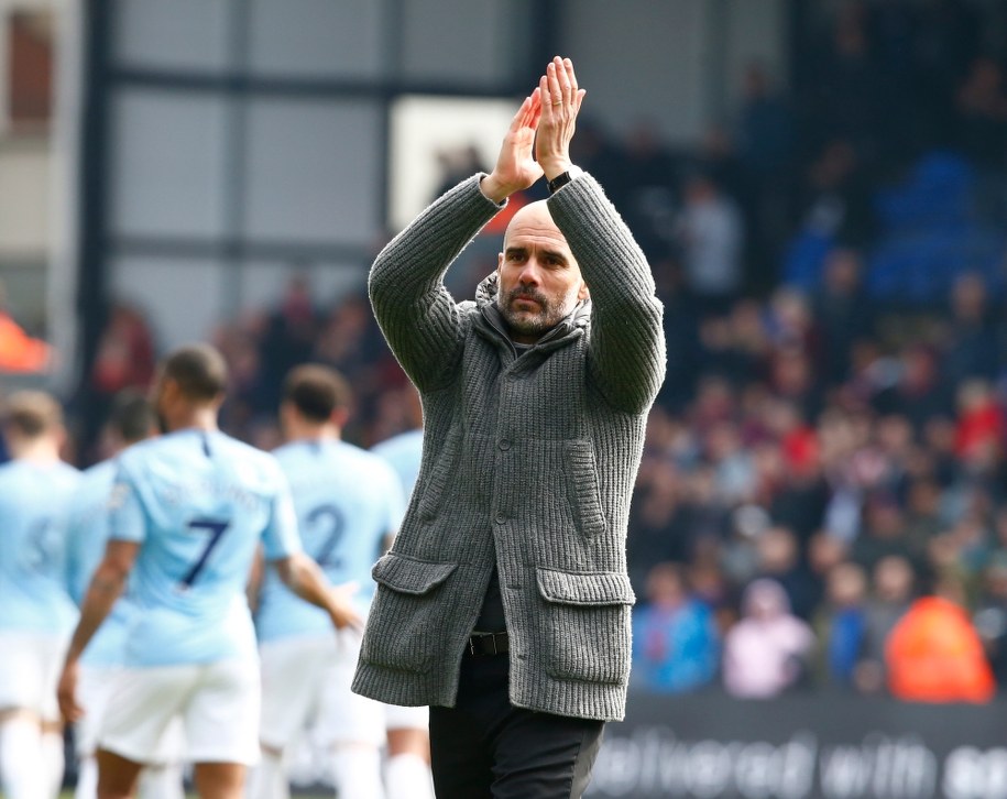 Trener Guardiola oczekuje wsparcia od kibiców /KIERAN GALVIN /PAP/EPA