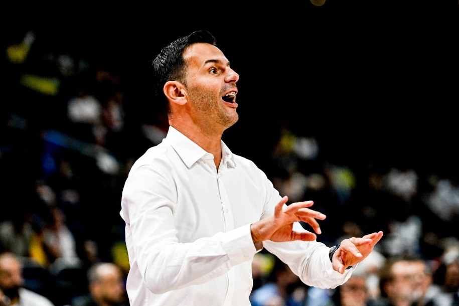 Trener Igor Milicic /FILIP SINGER /PAP/EPA