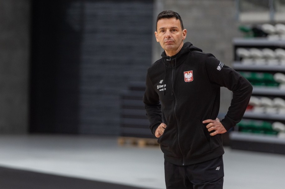 Trener koszykarzy reprezentacji Polski Igor Milicic /Zbigniew Meissner /PAP