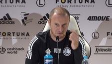 Trener Legii Aleksandar Vuković przed rewanżem z Europa FC. Wideo