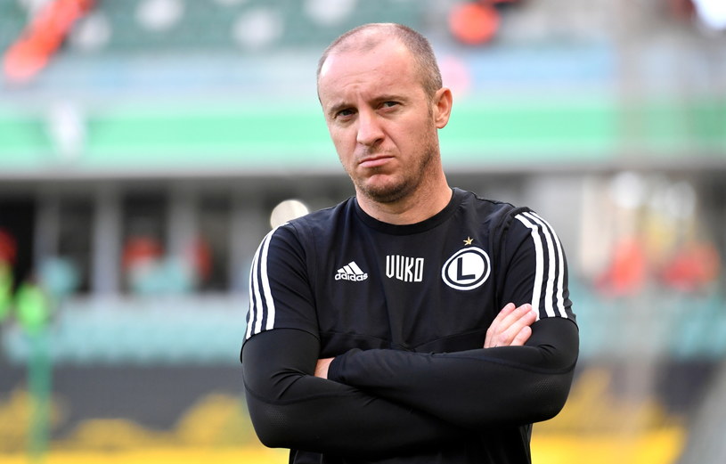 Legia Warszawa. Trener Vuković kontruje prezesa Bońka Trener Legii Aleksandar Vuković /Piotr Nowak /PAP