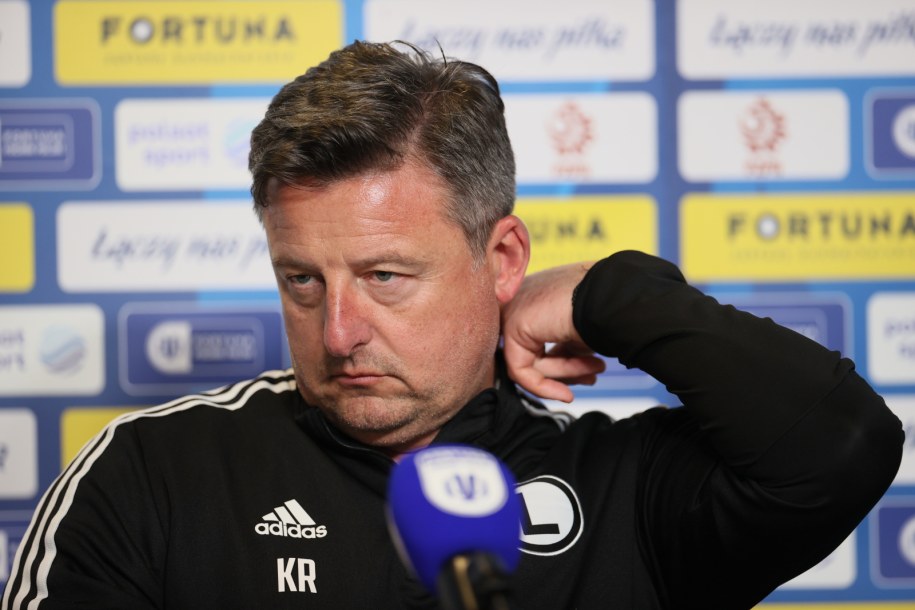 Trener Legii Kosta Runjaic / 	Leszek Szymański    /PAP