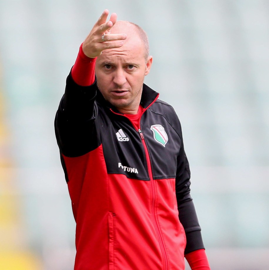 Trener Legii Warszawa Aleksandar Vukovic /Leszek Szymański /PAP