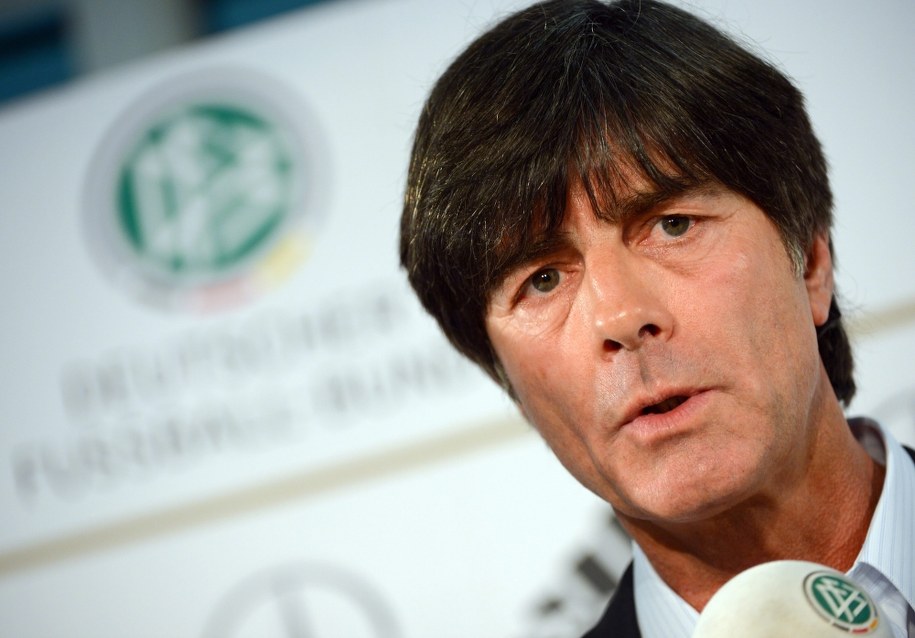 Trener niemieckiej kadry piłkarskiej Joachim Loew /ARNE DEDERT  /PAP/EPA
