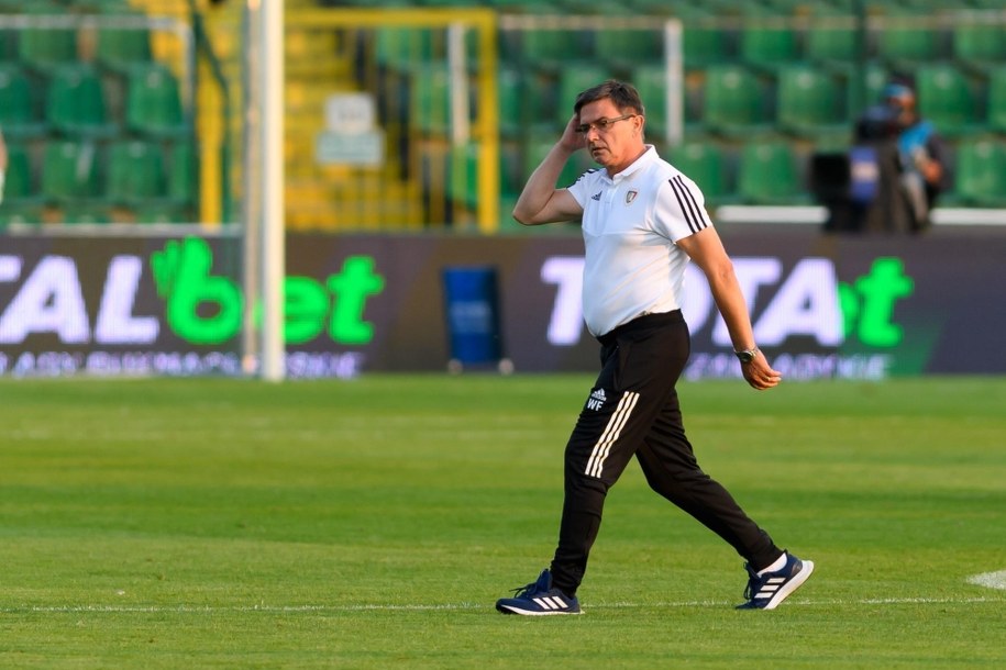 Trener Piasta Gliwice Waldemar Fornalik /Jakub Kaczmarczyk /PAP