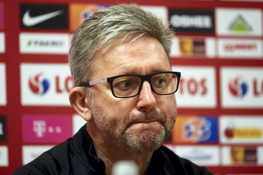 Trener piłkarskiej reprezentacji Polski Jerzy Brzęczek / 	Adam Warżawa    /PAP