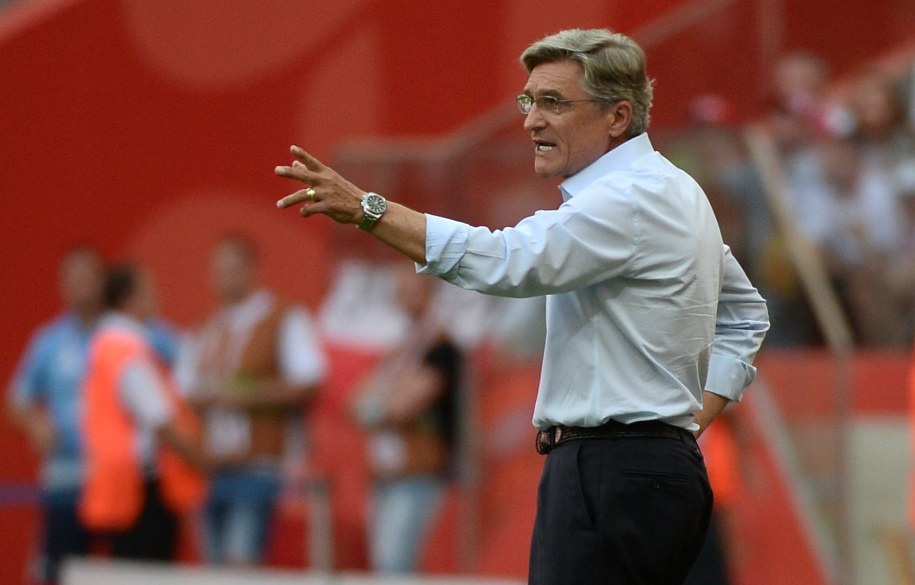 Trener reprezentacji Polski Adam Nawałka /Bartłomiej  Zborowski /PAP