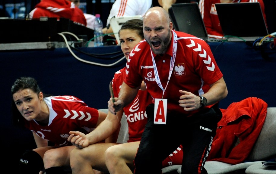 Trener reprezentacji Polski Kim Rasmussen /GEORGI LICOVSKI /PAP/EPA