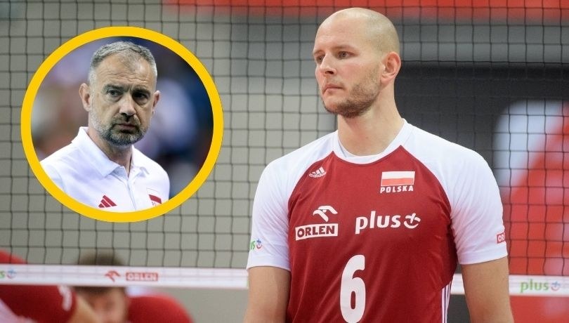 Trener reprezentacji Polski Nikola Grbić wątpi, by kapitan Biało-Czerwonych Bartosz Kurek zagrał o brąz z Czechami /Grzegorz Michałowski, Łukasz Gągulski /PAP