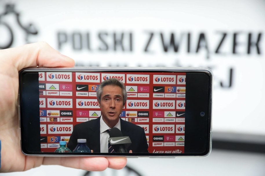 Trener reprezentacji Polski Paulo Sousa /Piotr Nowak /PAP