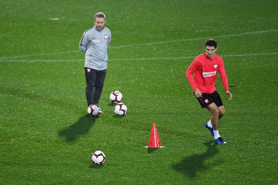 Trener reprezentacji Polski w Portugalii /Bartłomiej  Zborowski /PAP