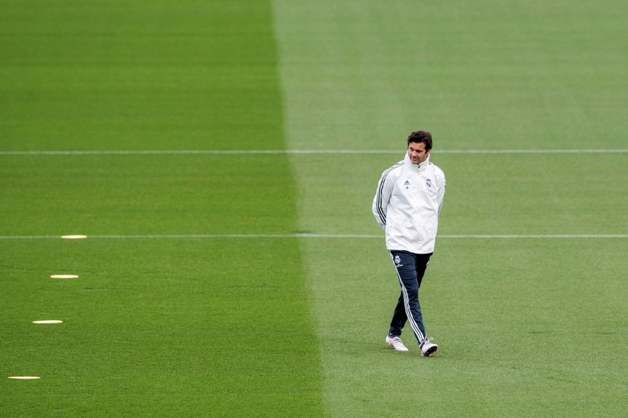 Trener Solari świetnie sobie radzi w Realu Madryt /Rodrigo Jimenez /PAP/EPA