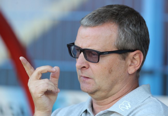 Trener Termaliki Piotr Mandrysz /PAP/Andrzej Grygiel    /PAP