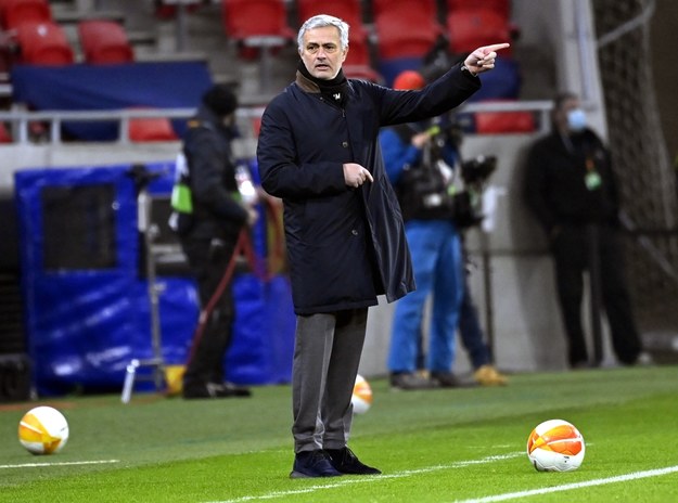 Trener Tottenhamu Jose Mourinho /TAMAS KOVACS   /PAP/EPA