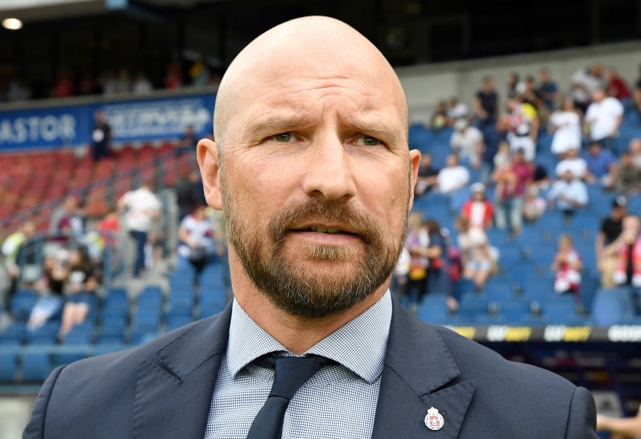 Trener Wisły Kraków Maciej Stolarczyk / 	Jacek Bednarczyk    /PAP