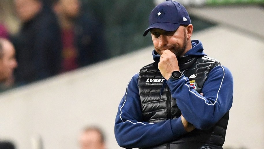 Trener Wisły Kraków Maciej Stolarczyk /Piotr Nowak /PAP