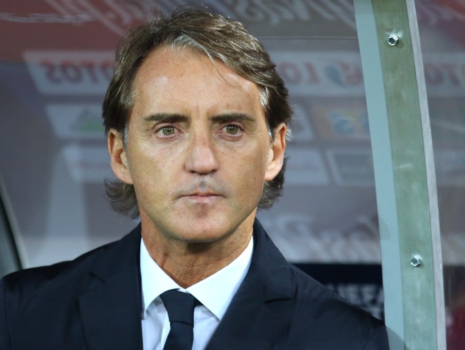 Trener Włoch był zadowolony z końcowego rezultatu / 	Andrzej Grygiel    /PAP