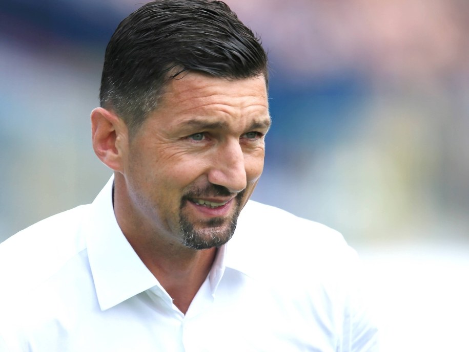 Trener Zagłębia Sosnowiec Dariusz Dudek / Andrzej Grygiel /PAP