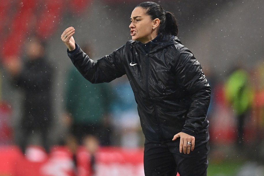 Trenerka reprezentacji Polski Nina Patalon /Zbigniew Meissner /PAP