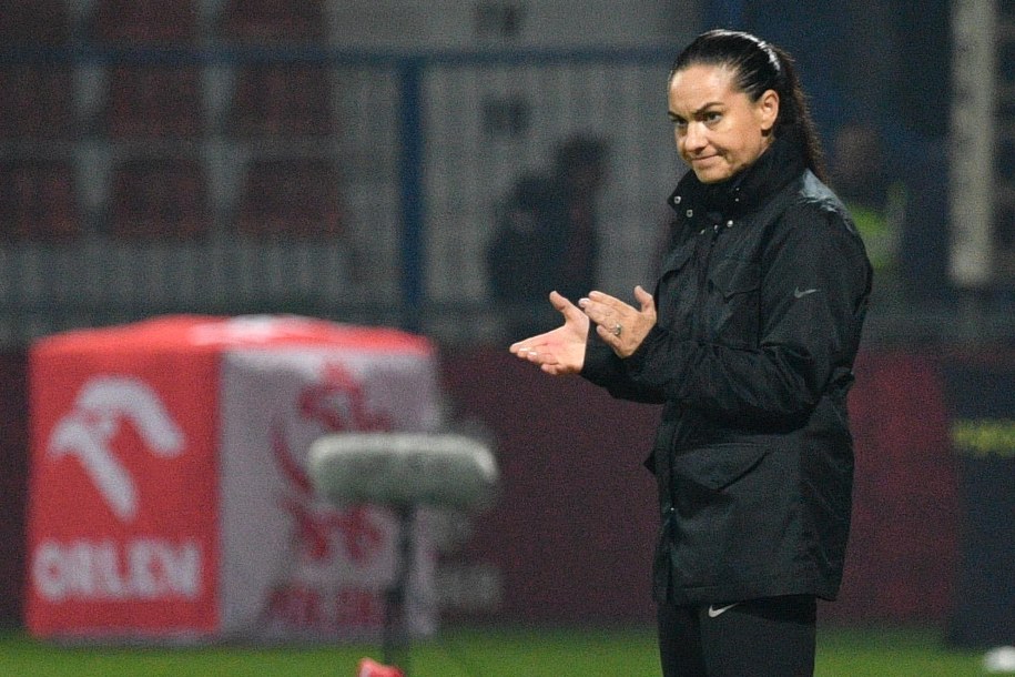 Trenerka reprezentacji Polski Nina Patalon /Piotr Polak /PAP