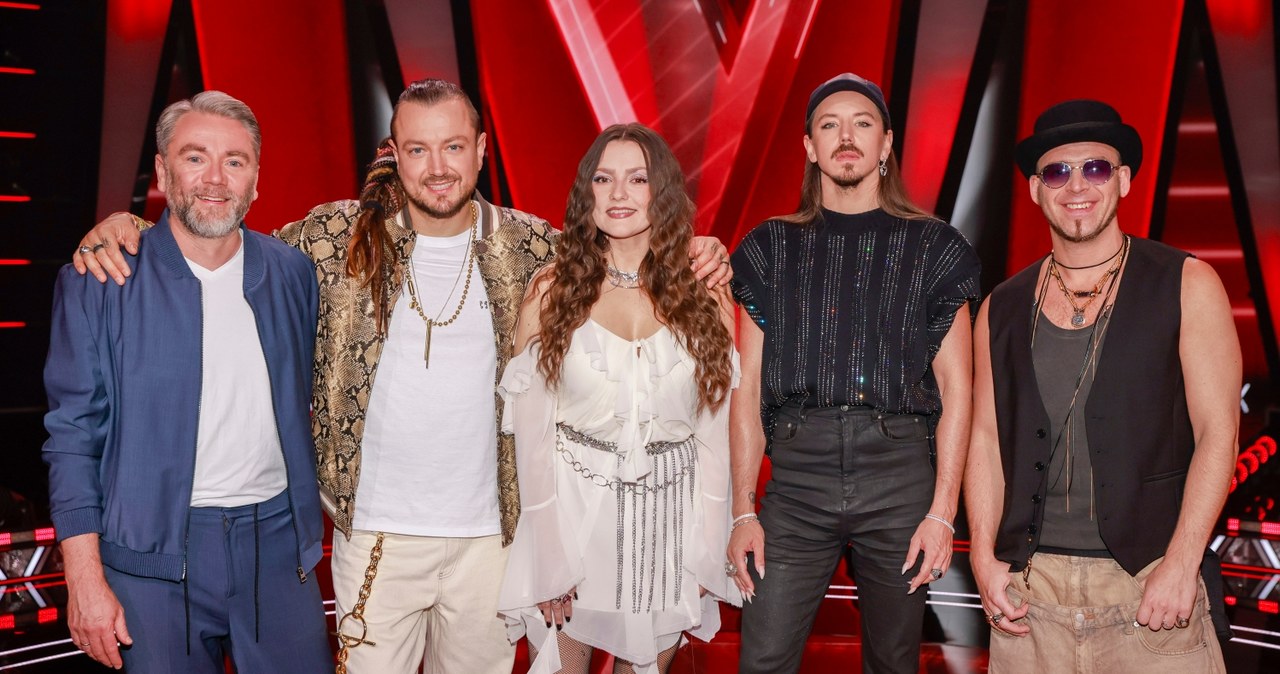 Trenerzy 15. edycji programu "The Voice of Poland" /Gałązka /AKPA