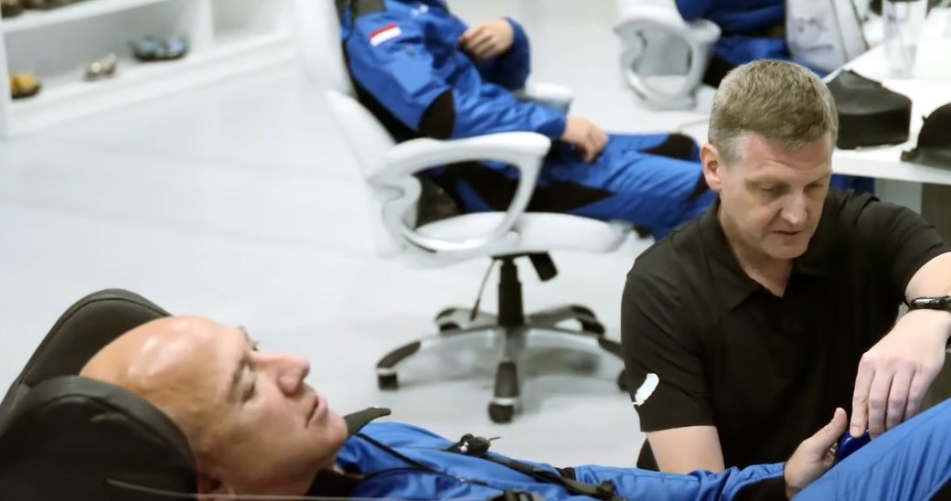 Trening astronautów, każdy przyszły astronauta Blue Origin będzie musiał go zaliczyć /materiały prasowe